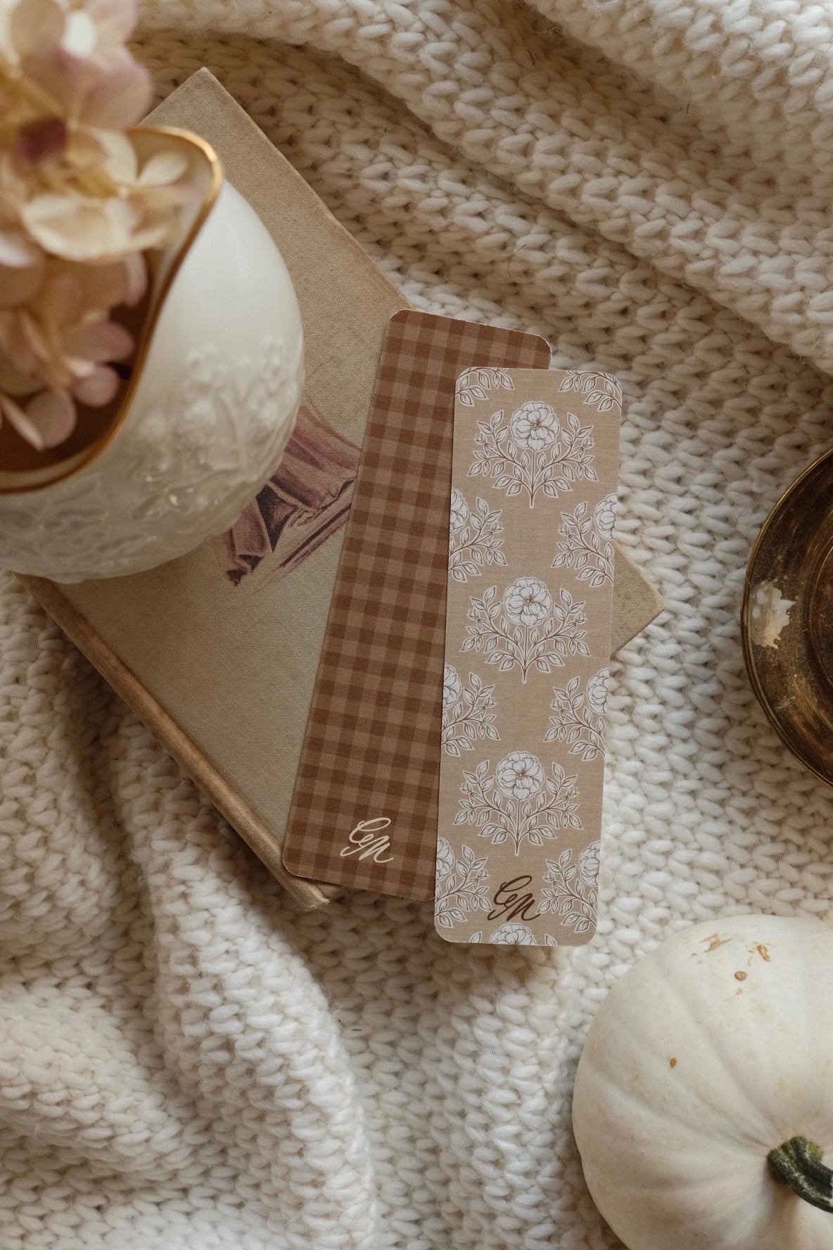 Country Cottage Bookmark Duo