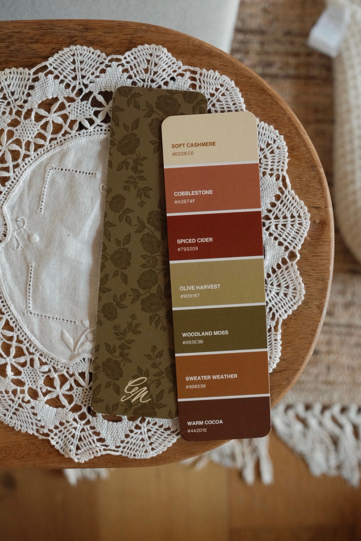 Autumn in Bloom Bookmark Duo