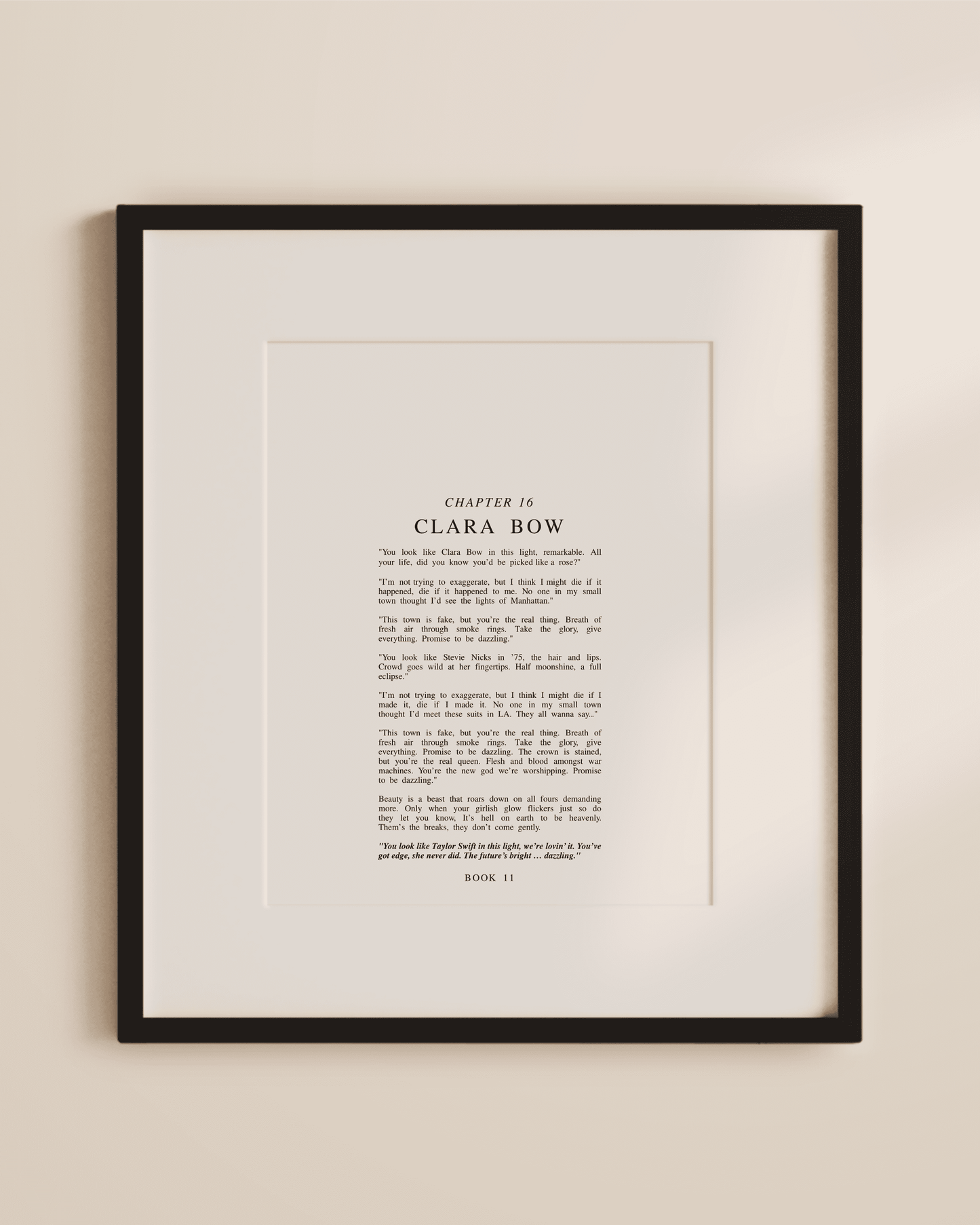 The Tortured Poets Department Chapter Art Prints