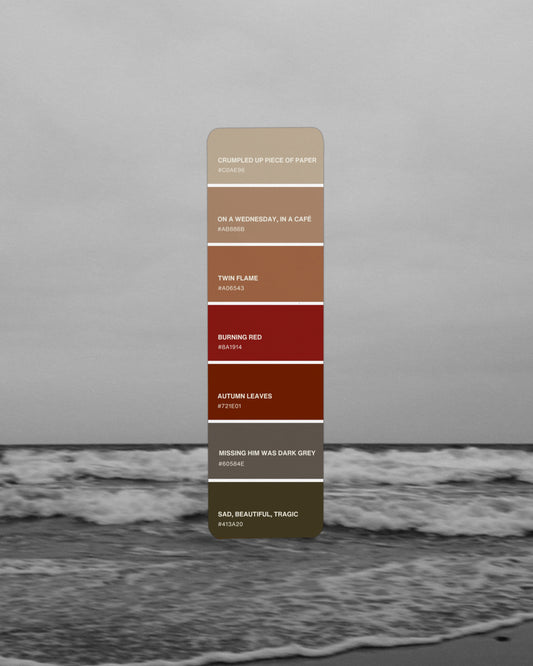 Red Era Paint Swatch Bookmark