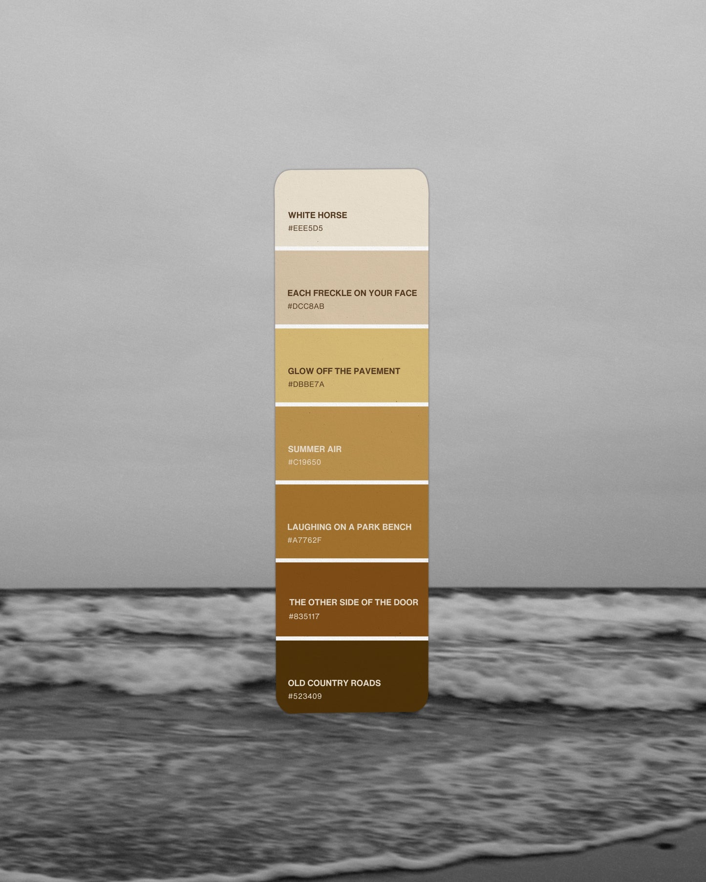 Fearless Era Paint Swatch Bookmark