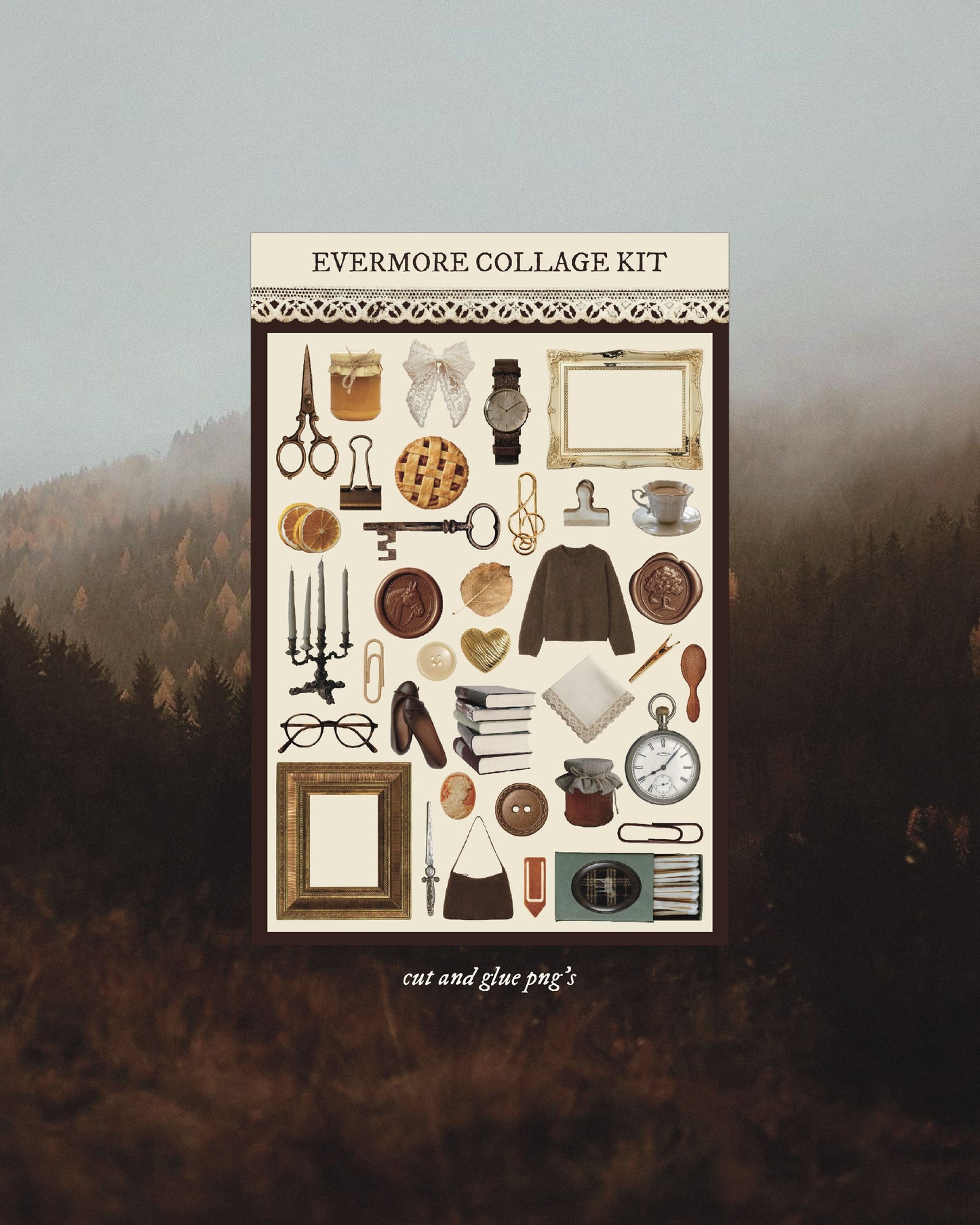 Evermore Collage Sheet