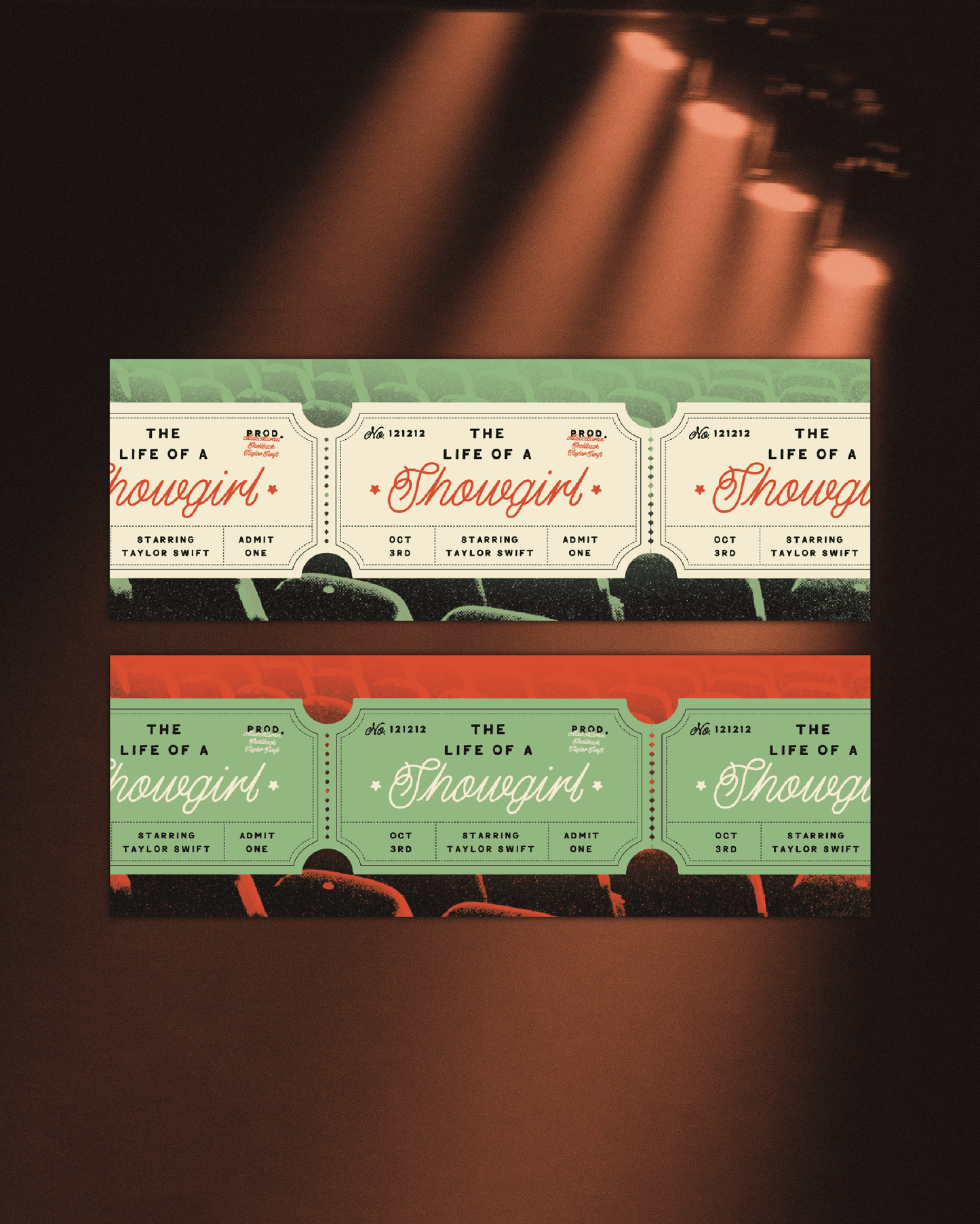 Showgirl Reversible Bookmark