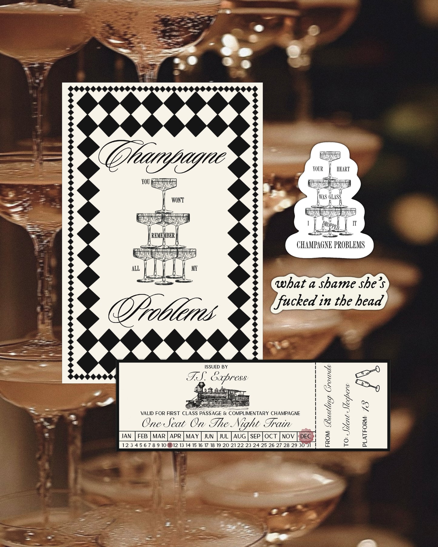 Champagne Problems Mail Club - November '23