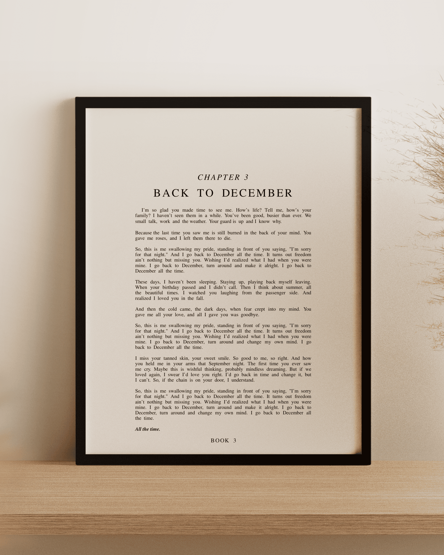 The Speak Now Chapter Art Prints