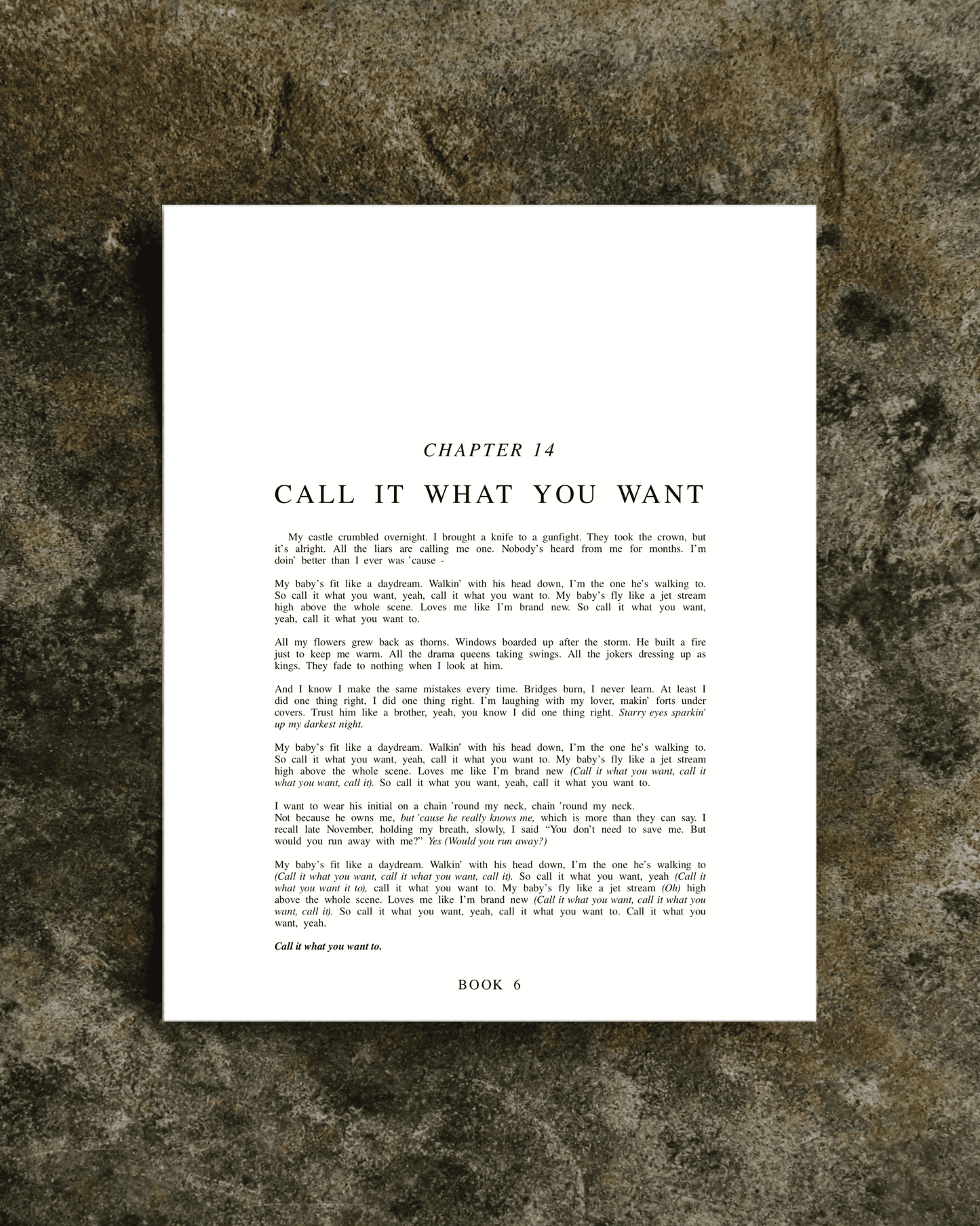 The Reputation Chapter Art Prints