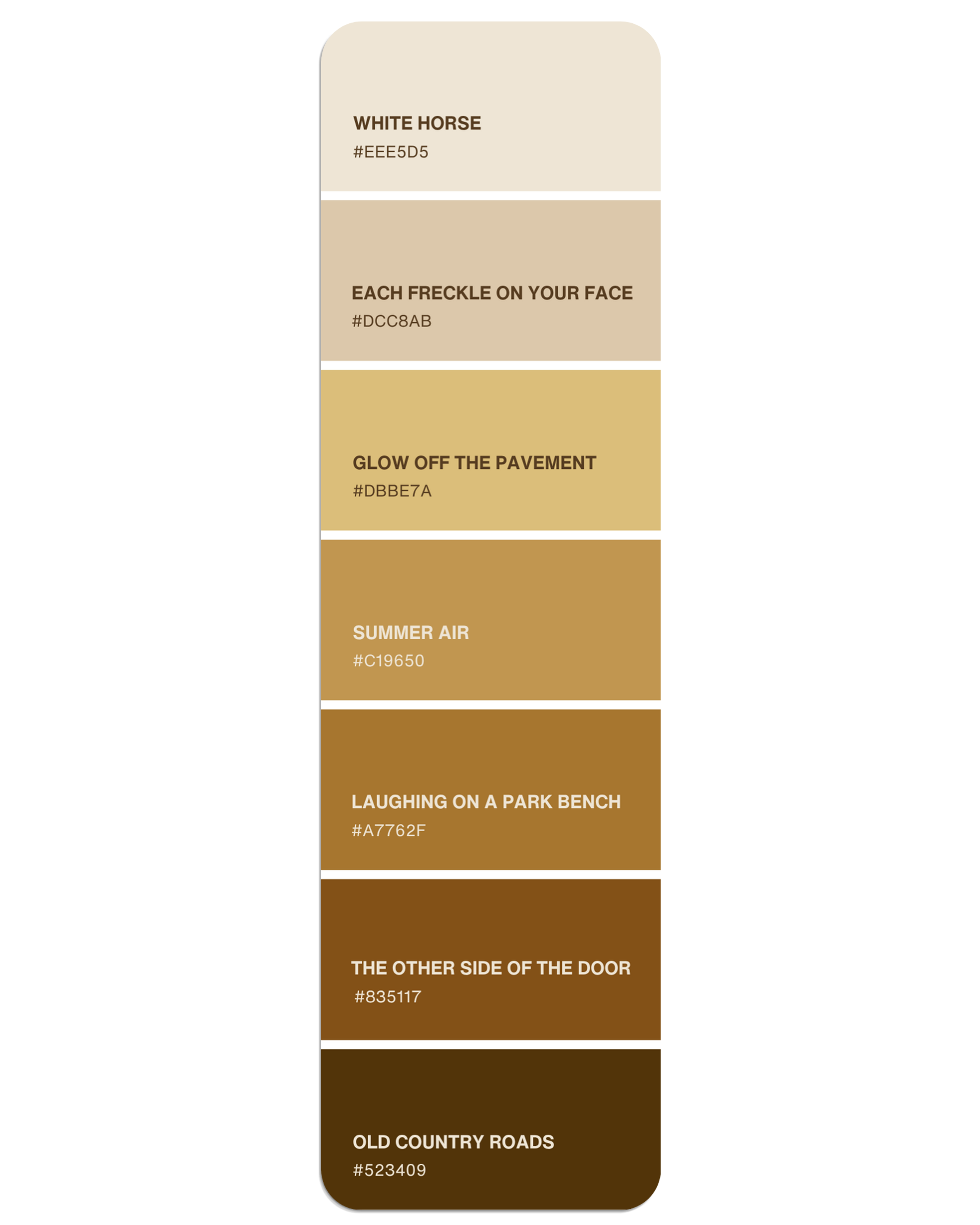 Fearless Era Paint Swatch Bookmark