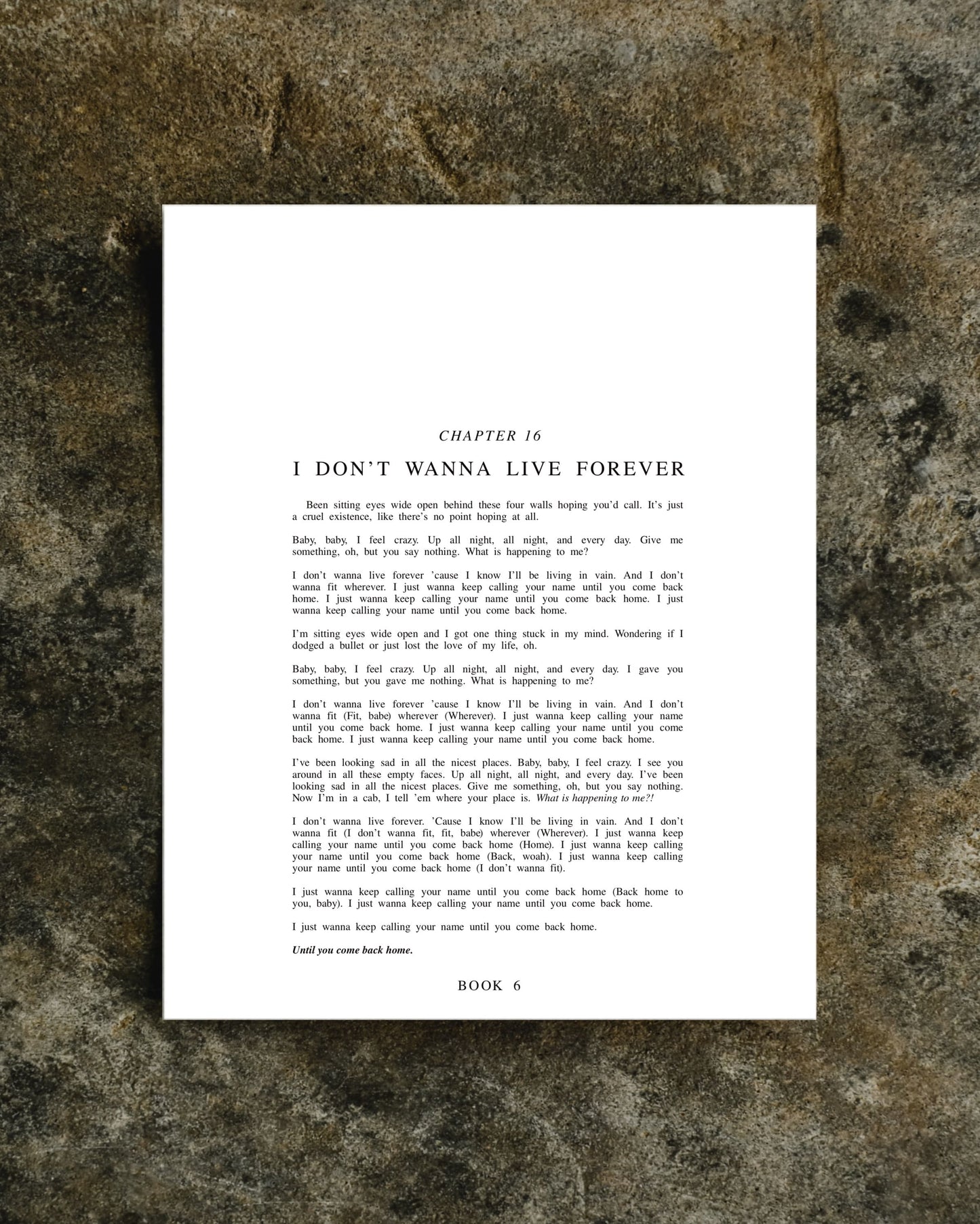 The Reputation Chapter Art Prints