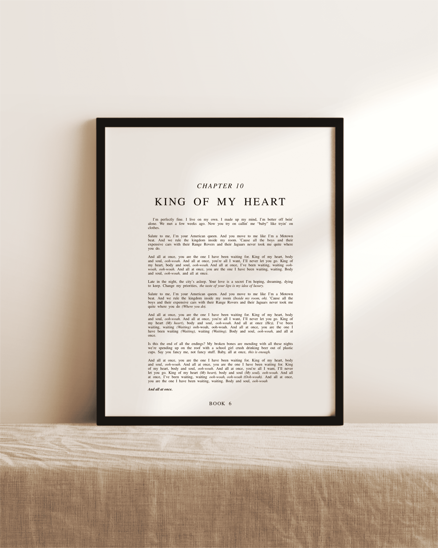 The Reputation Chapter Art Prints