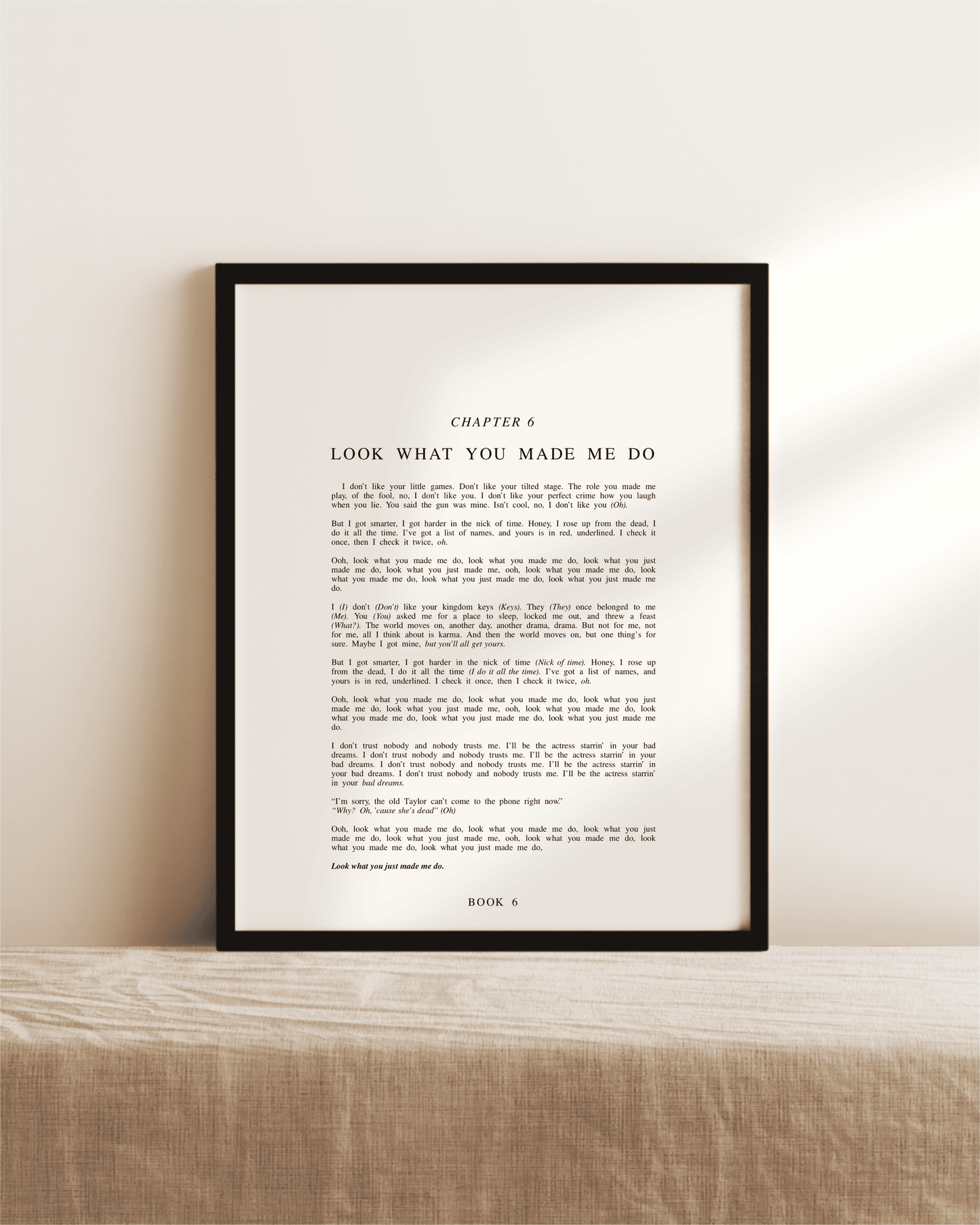 The Reputation Chapter Art Prints