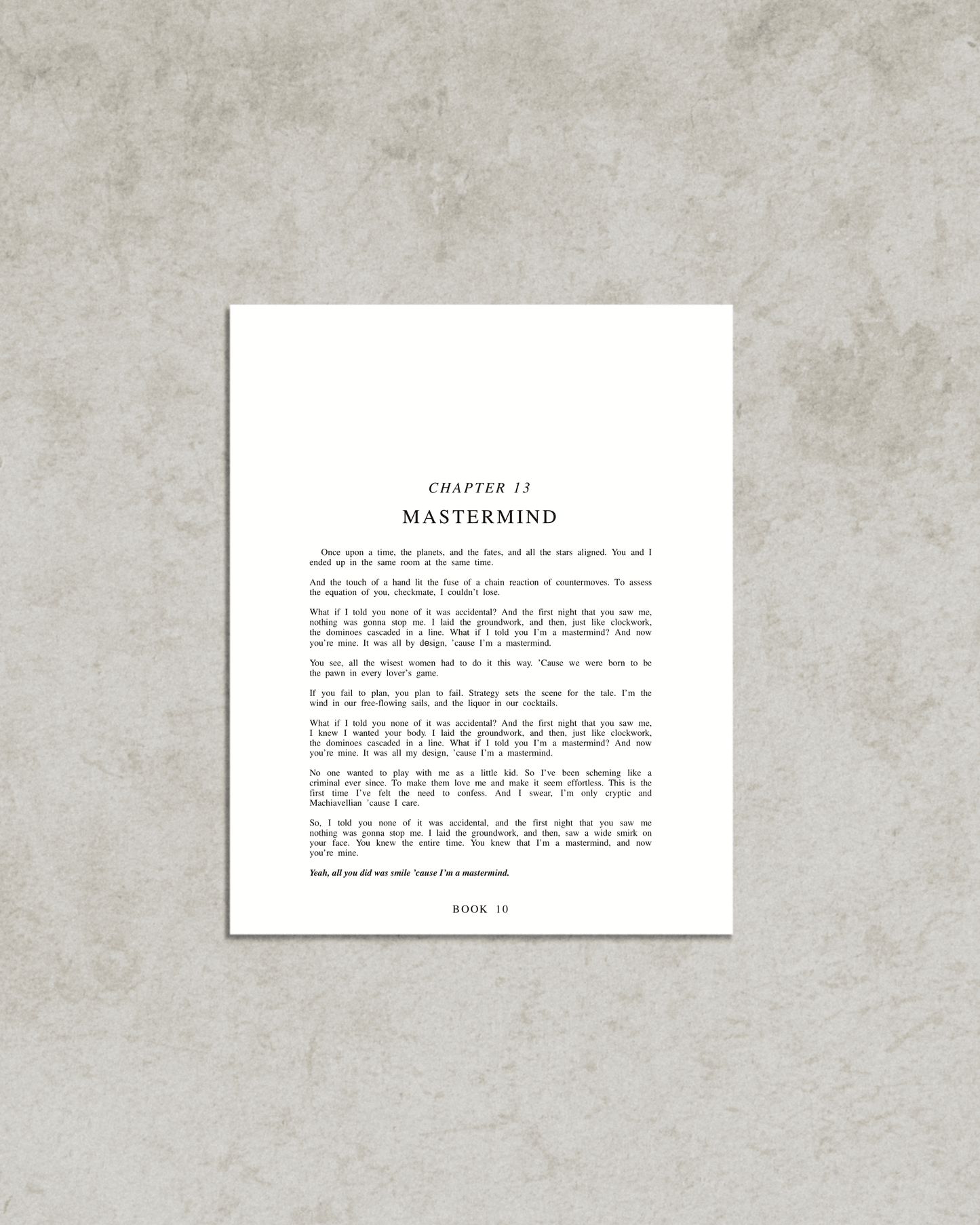 The Midnights Chapter Art Prints