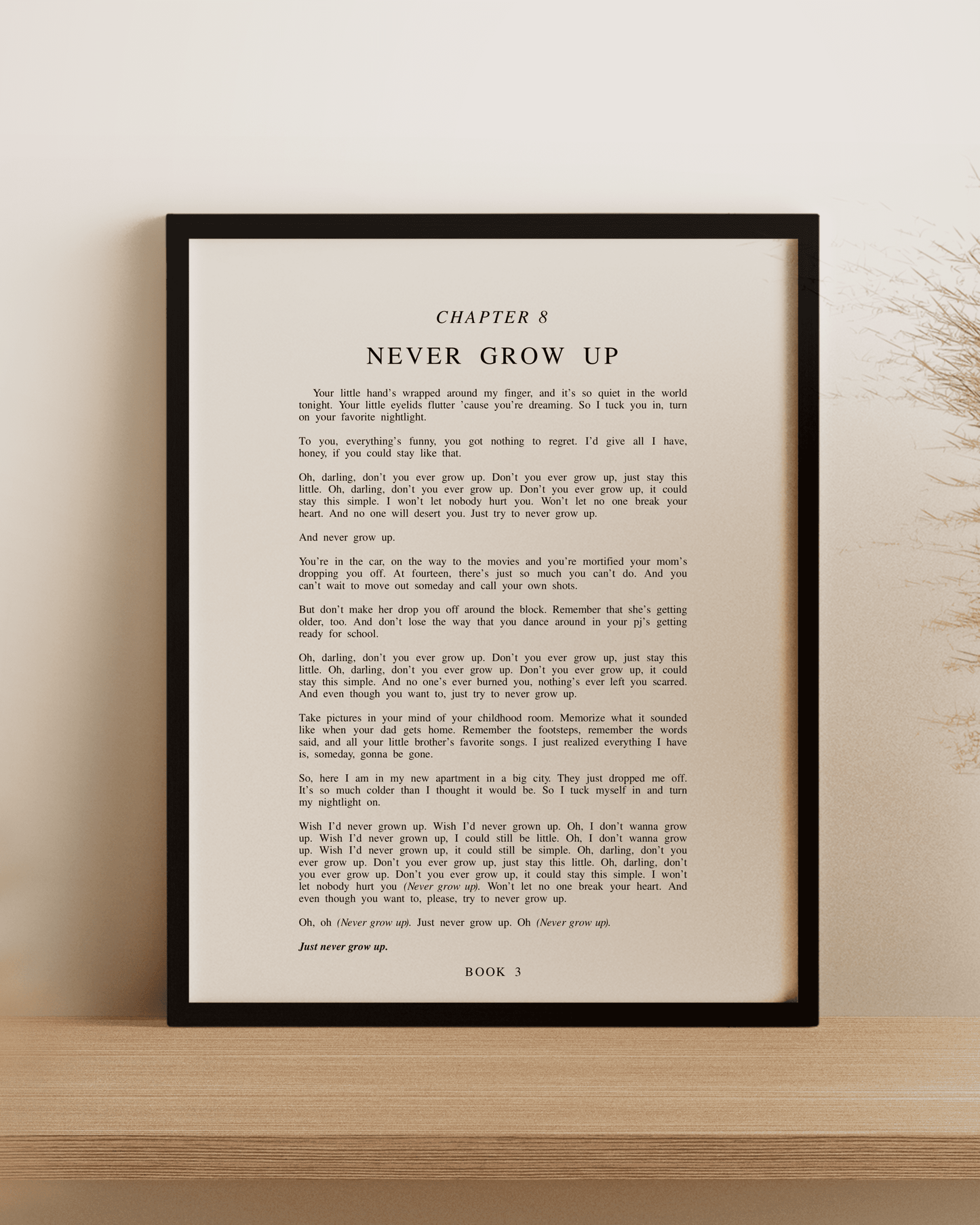 The Speak Now Chapter Art Prints