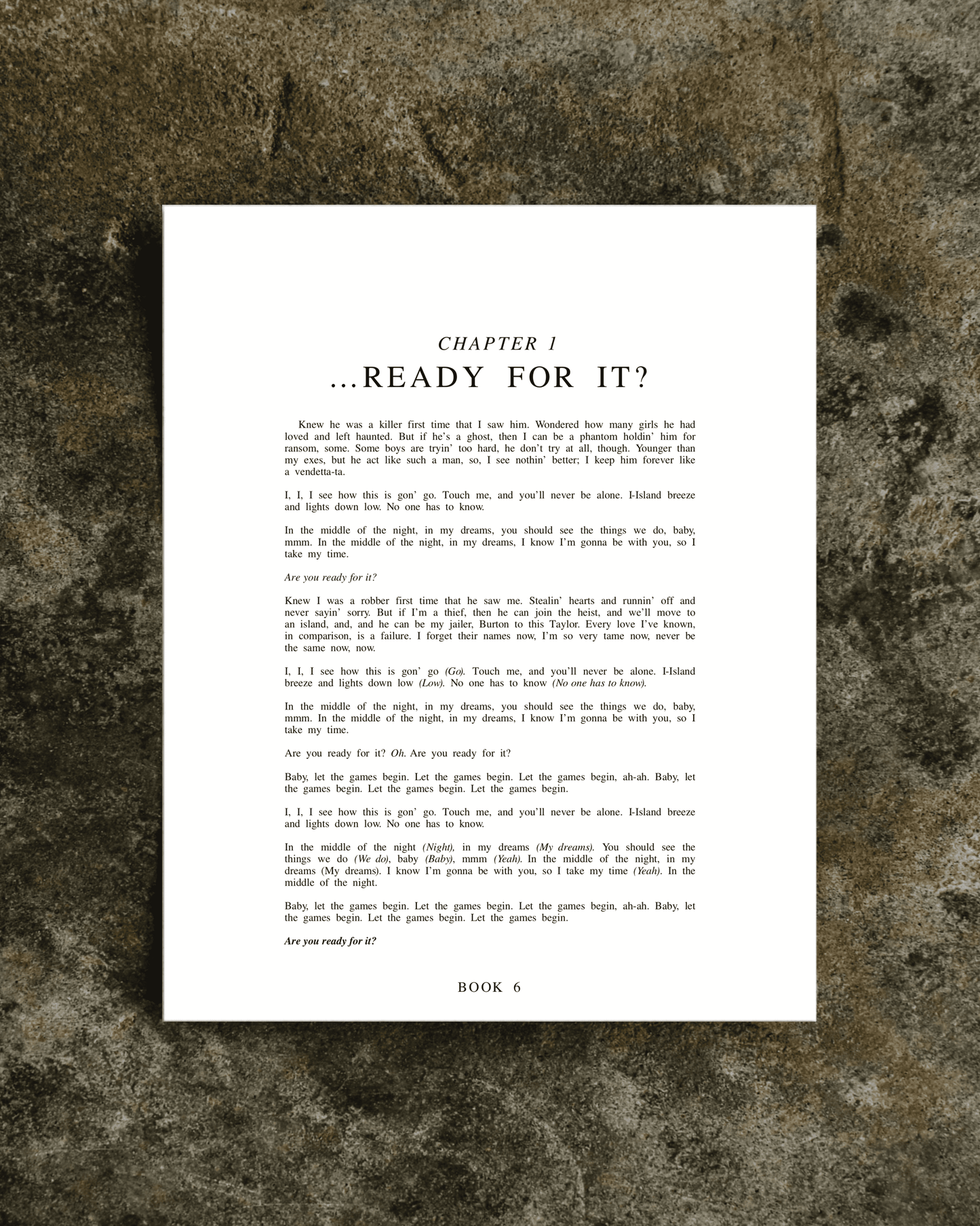 The Reputation Chapter Art Prints