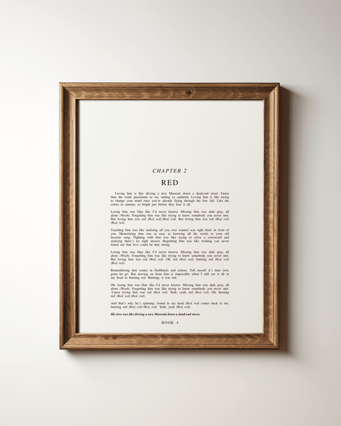 The Red Chapter Art Prints