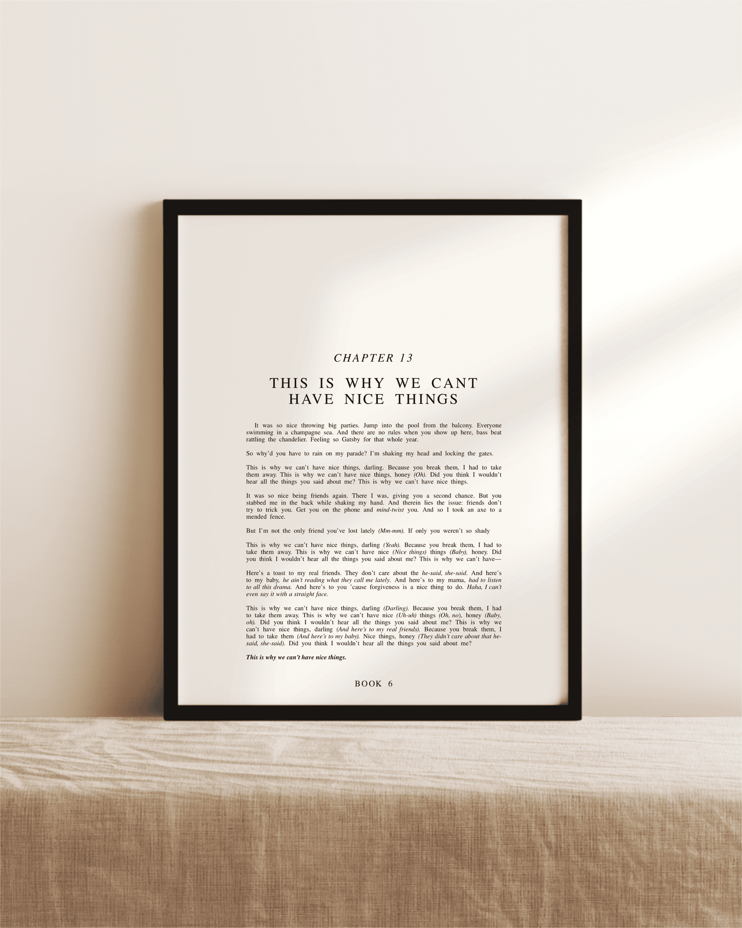 The Reputation Chapter Art Prints