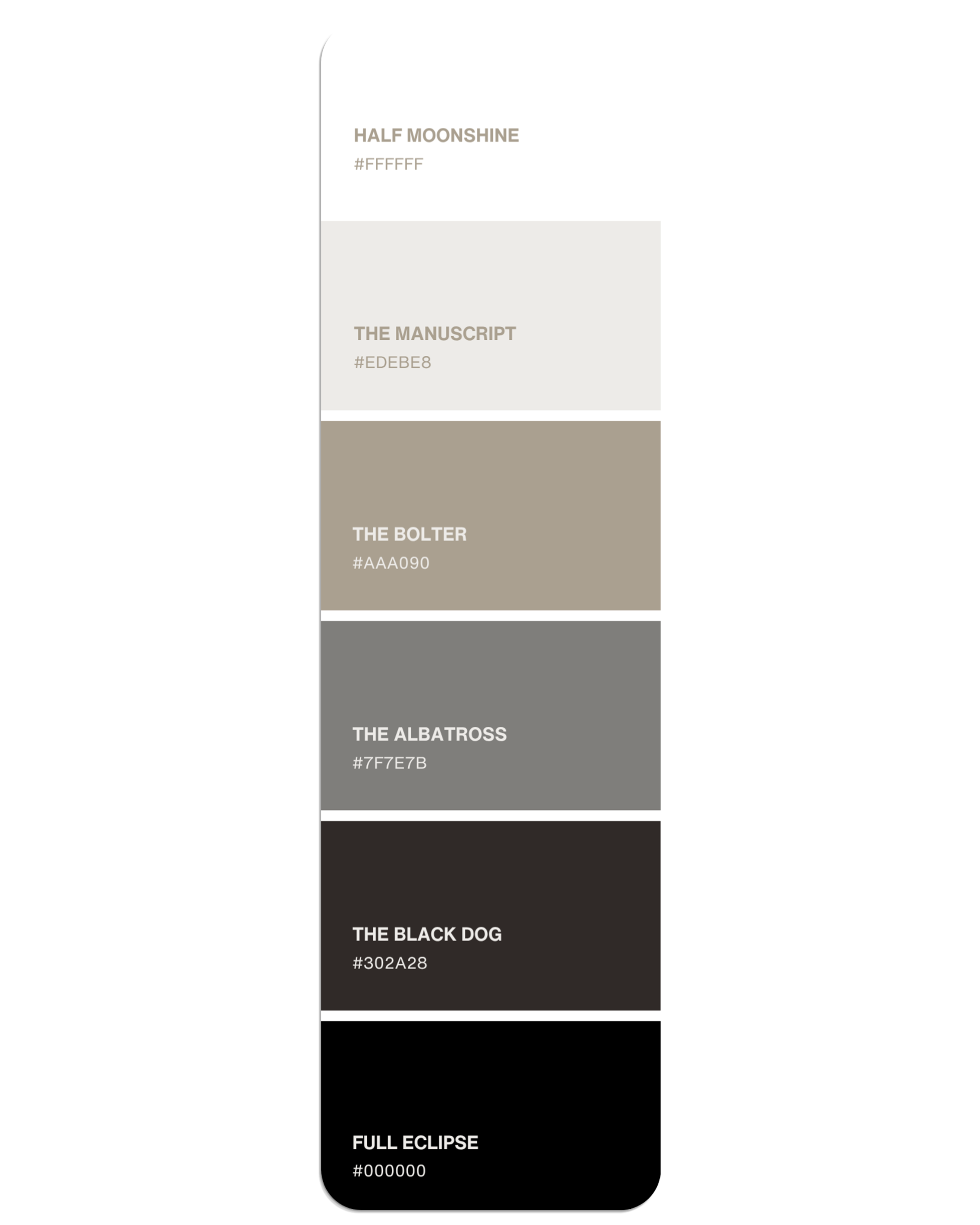 The TTPD Era Paint Swatch Bookmark