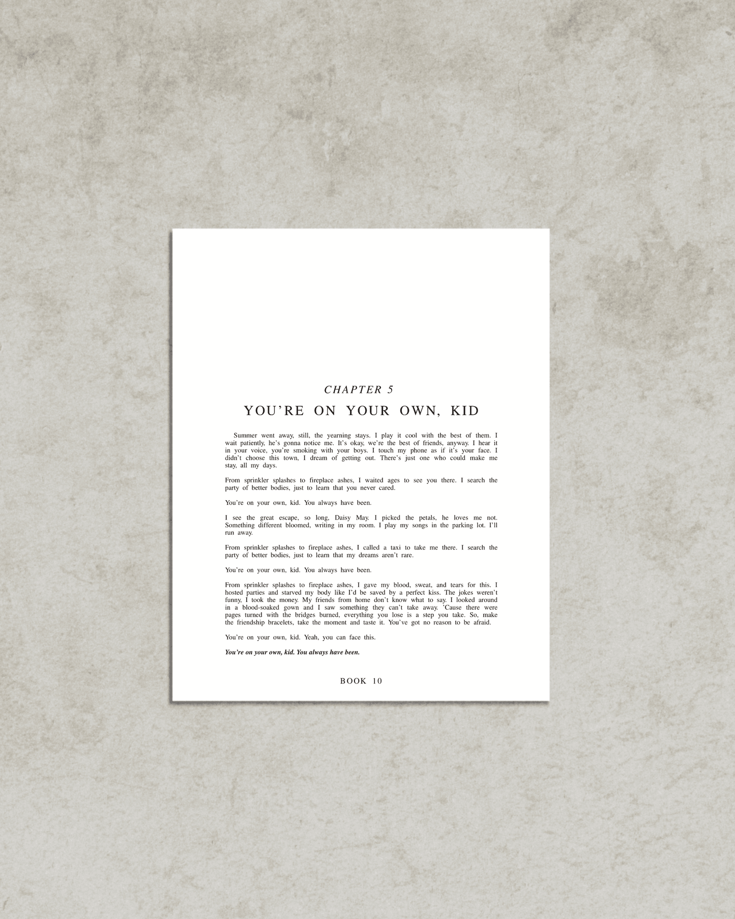 The Midnights Chapter Art Prints