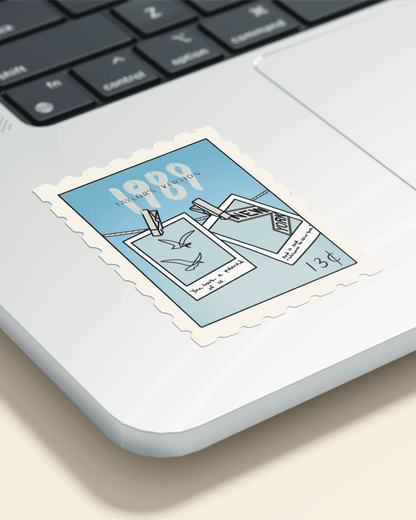 1989 Stamp Sticker *MISPRINT*