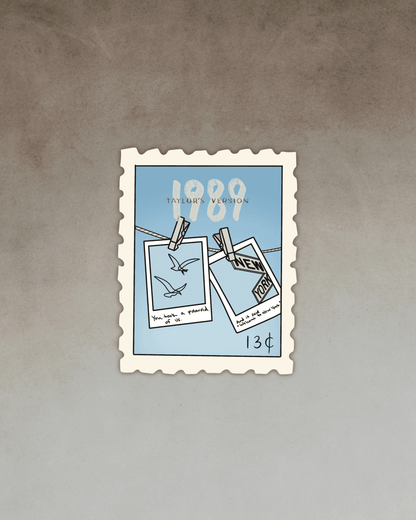 1989 Stamp Sticker