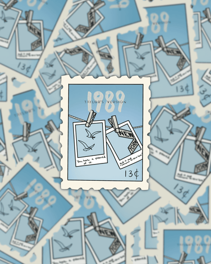 1989 Stamp Sticker *MISPRINT*