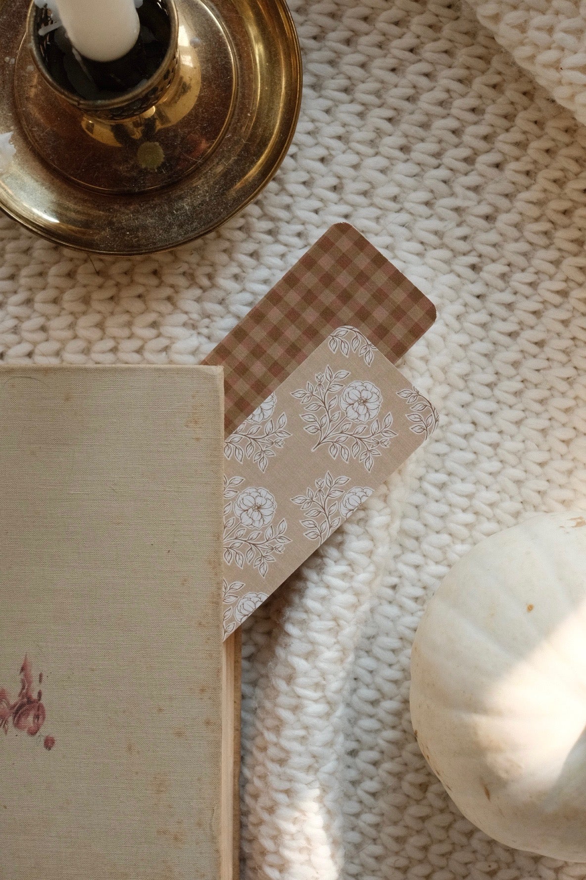 Country Cottage Bookmark Duo