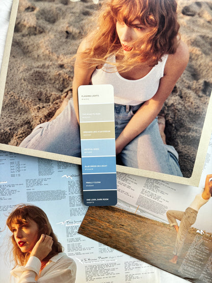 1989 (Taylor's Version) Era Paint Swatch Bookmark