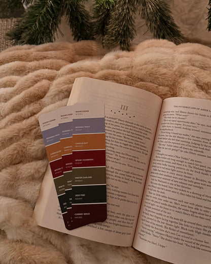 Winter Paint Swatch Bookmark