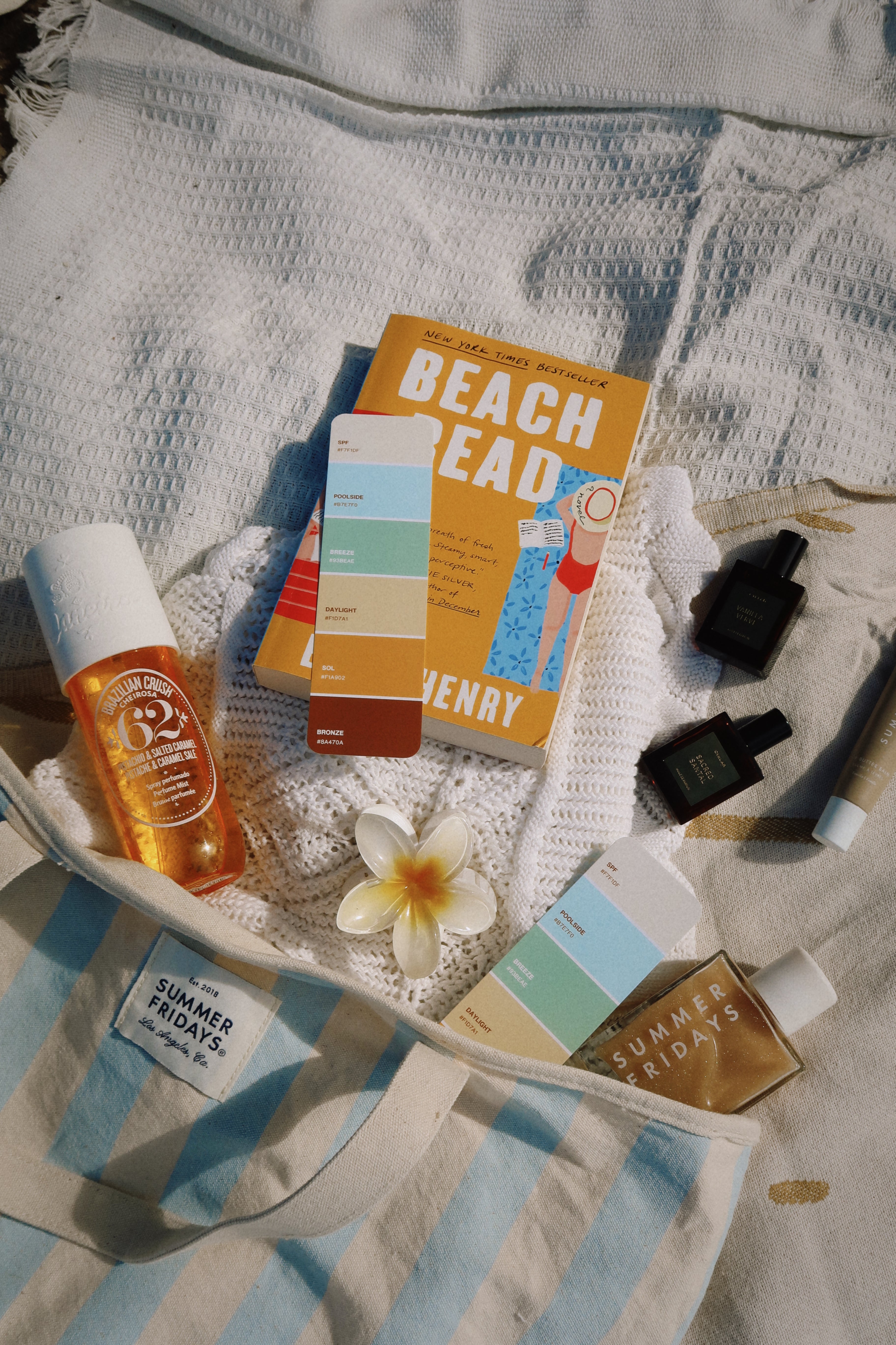 Summer Paint Swatch Bookmark
