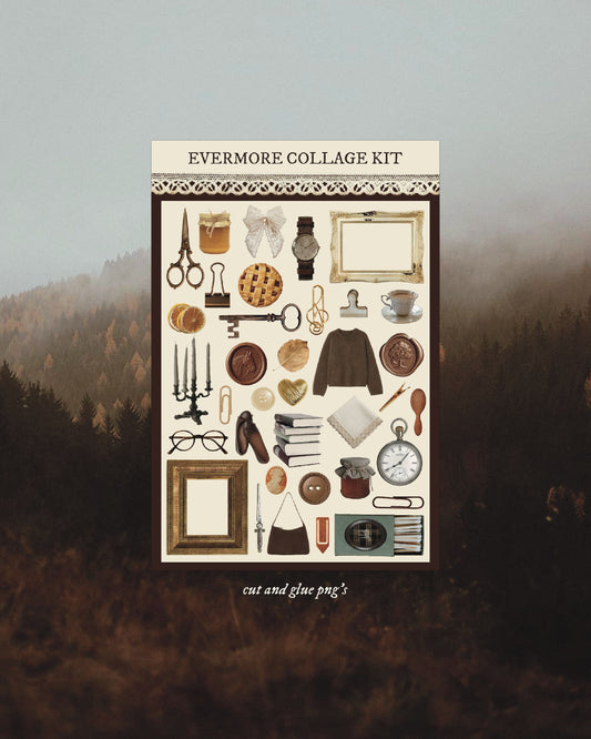 Evermore Collage Sheet