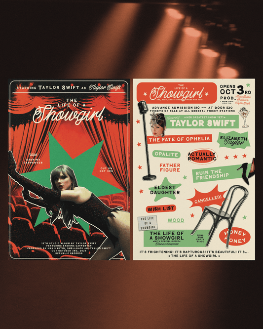 Showgirl Reversible Art Print