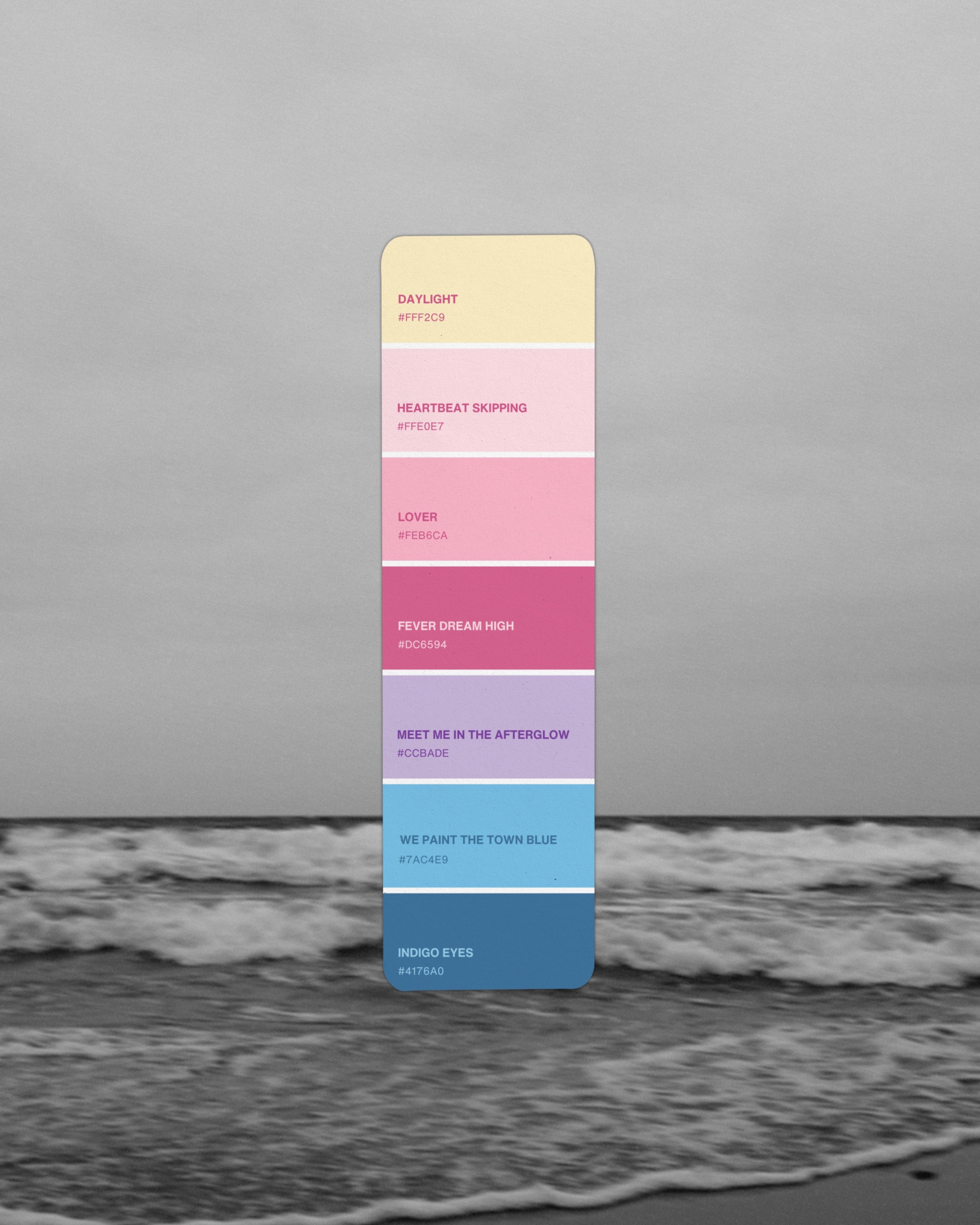 Lover Era Paint Swatch Bookmark