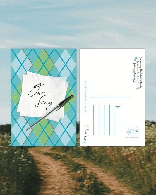 Our Song Postcard