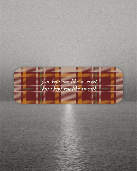 All Too Well Bookmark