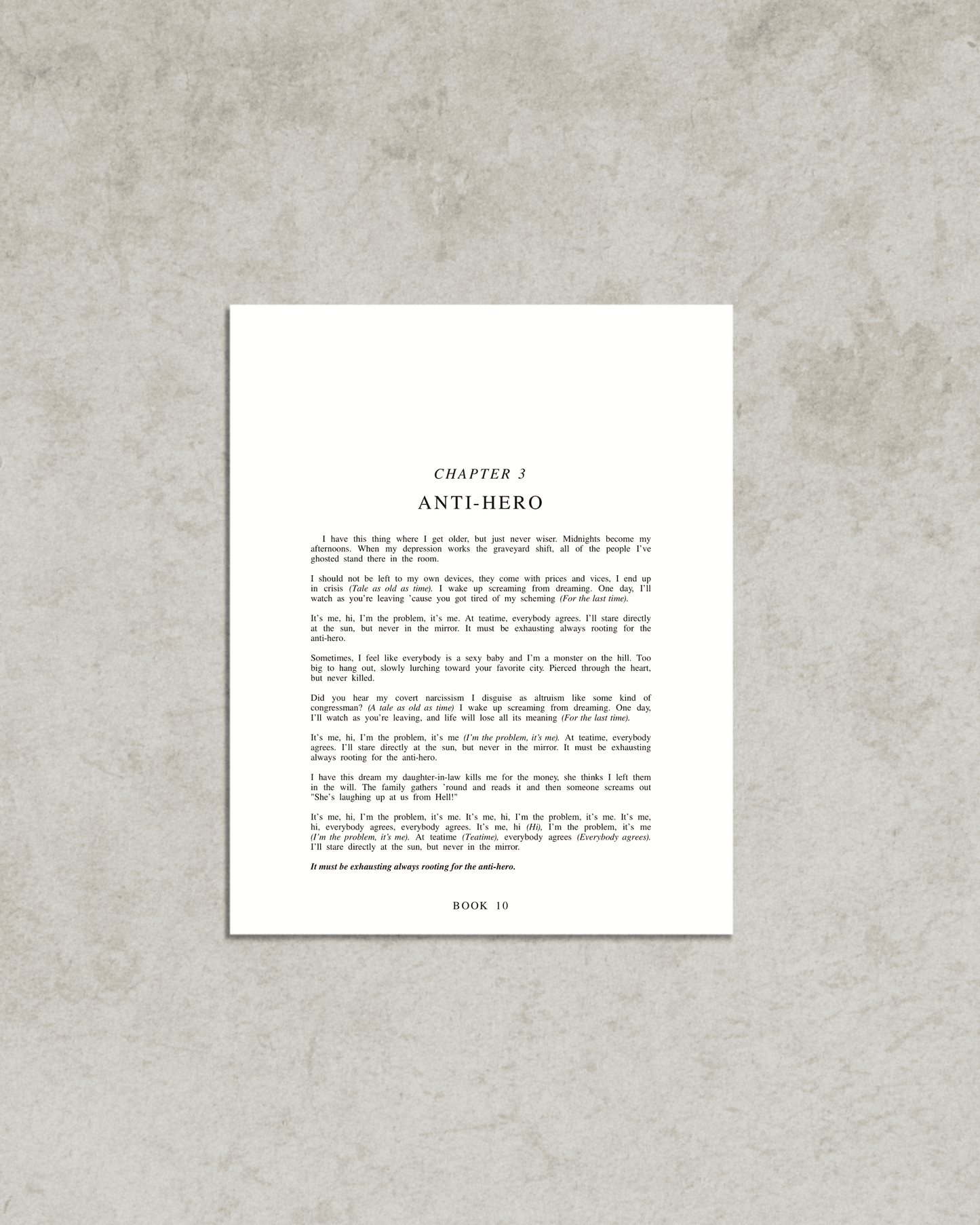 The Midnights Chapter Art Prints