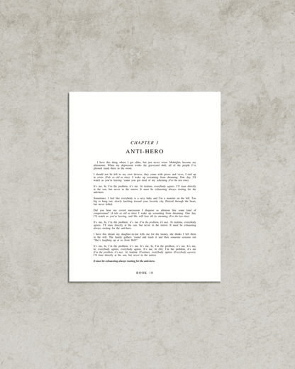 The Midnights Chapter Art Prints