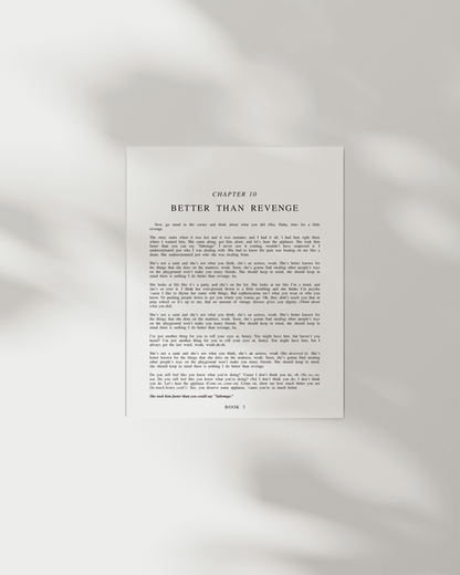 The Speak Now Chapter Art Prints