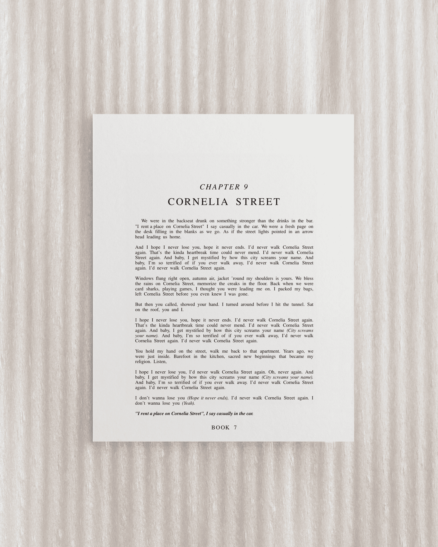 The Lover Chapter Art Prints