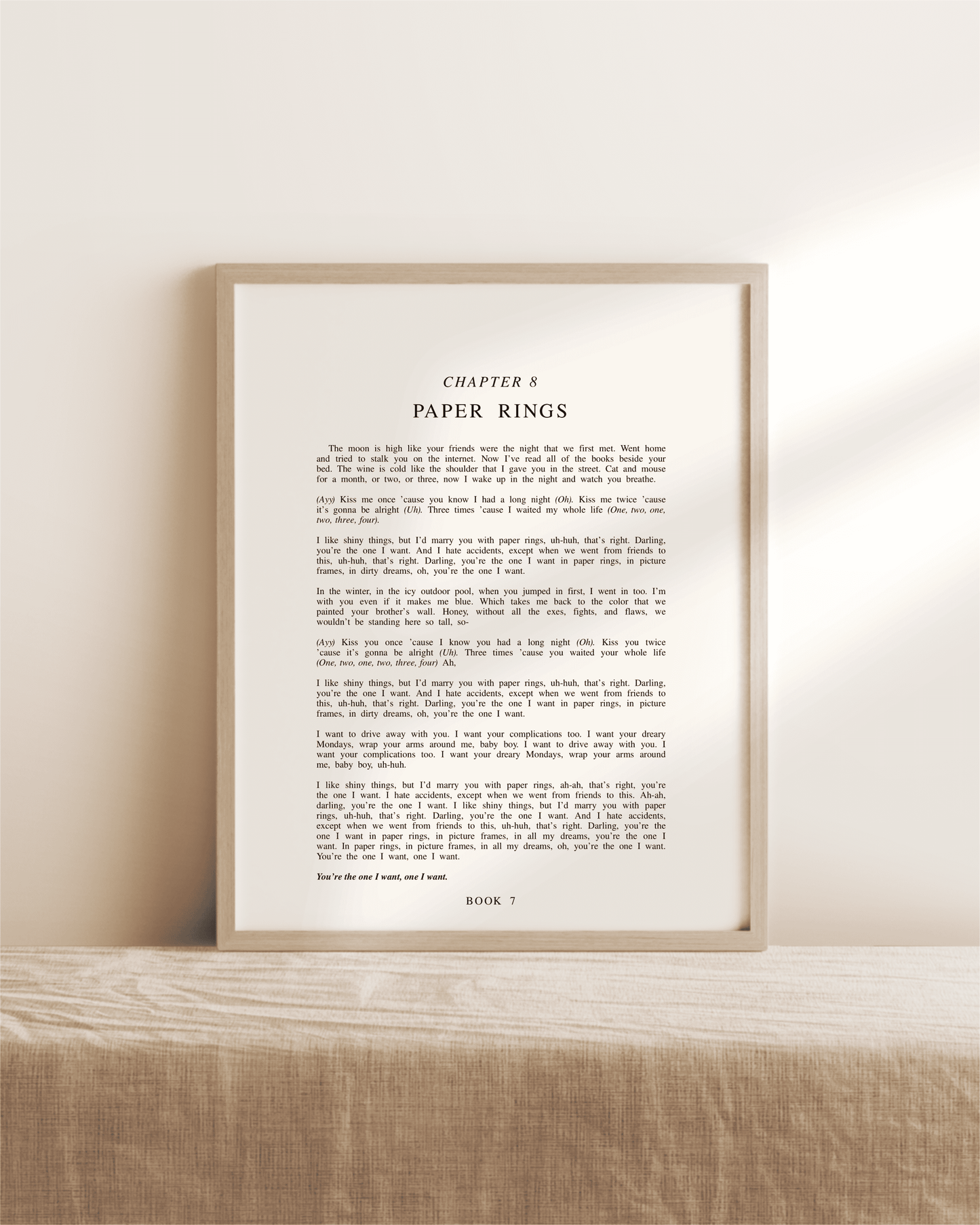 The Lover Chapter Art Prints