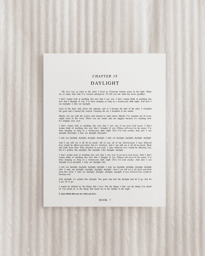 The Lover Chapter Art Prints