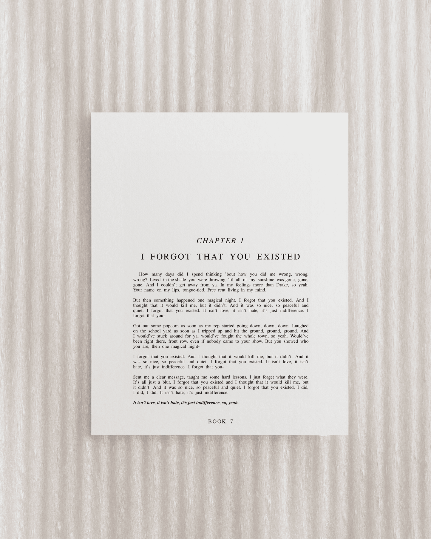 The Lover Chapter Art Prints