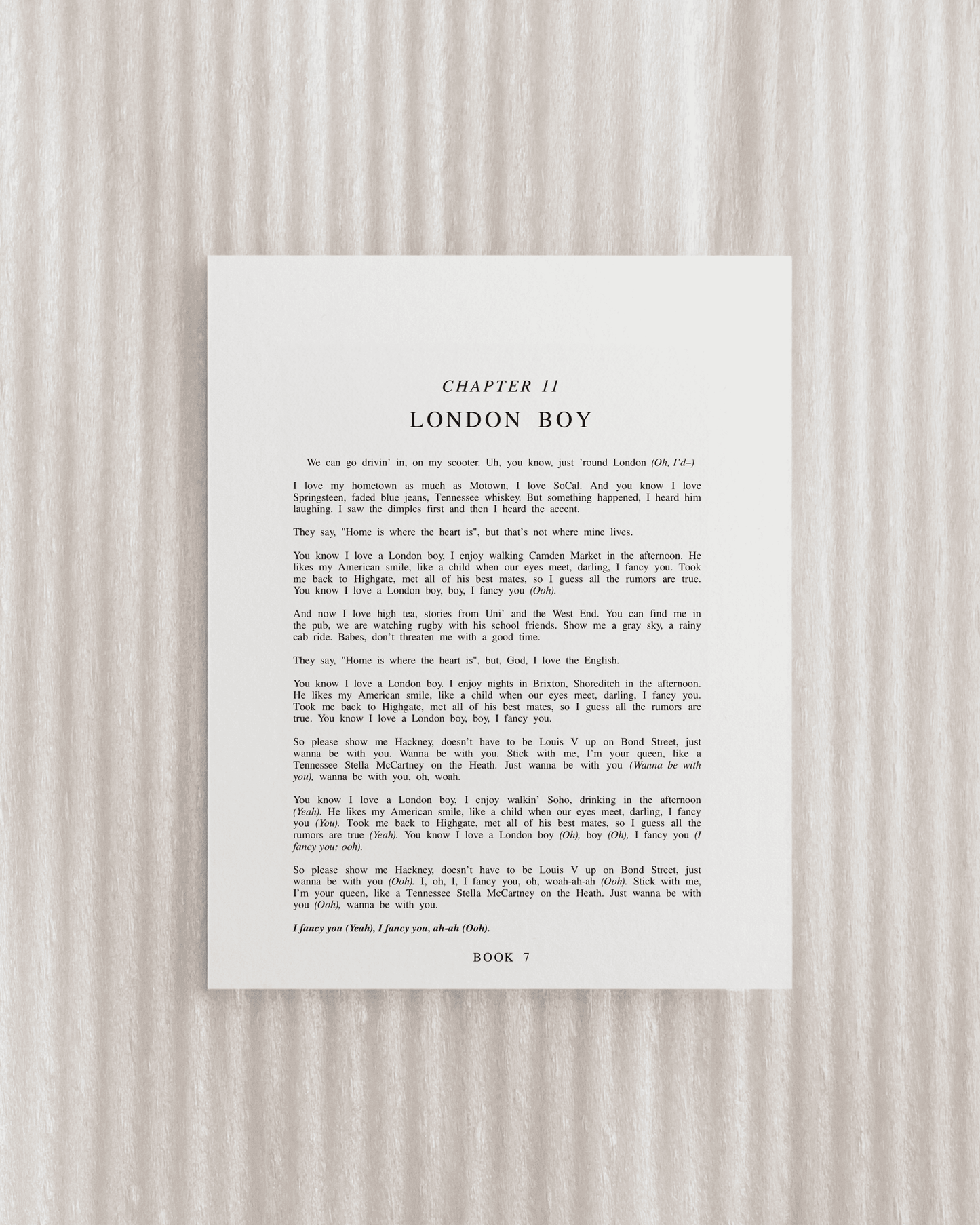 The Lover Chapter Art Prints
