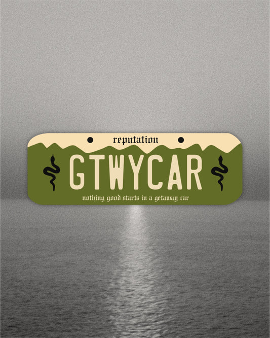 Getaway Car Bookmark