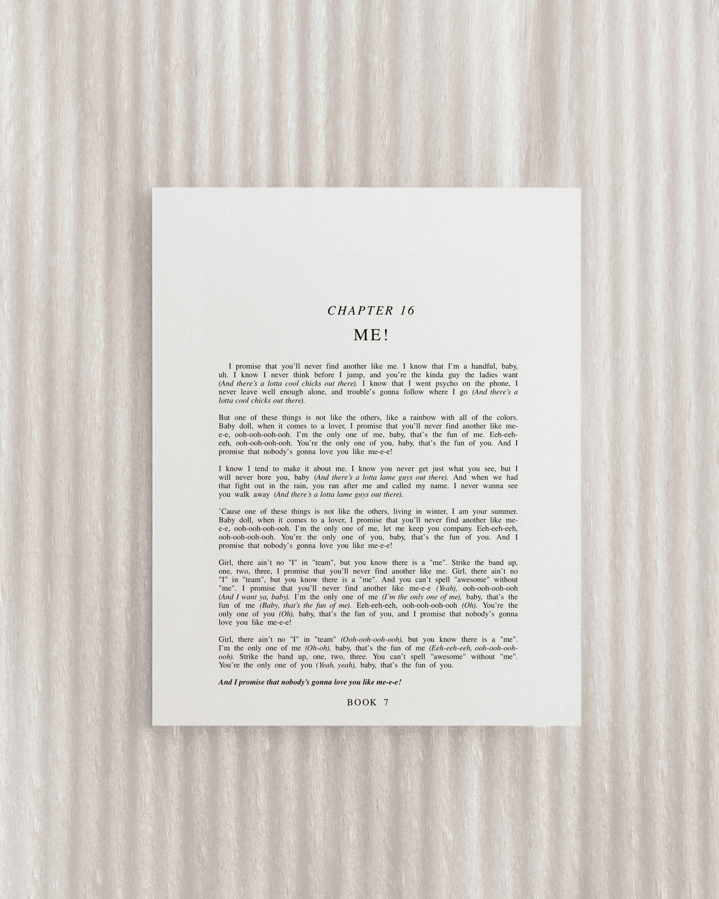 The Lover Chapter Art Prints