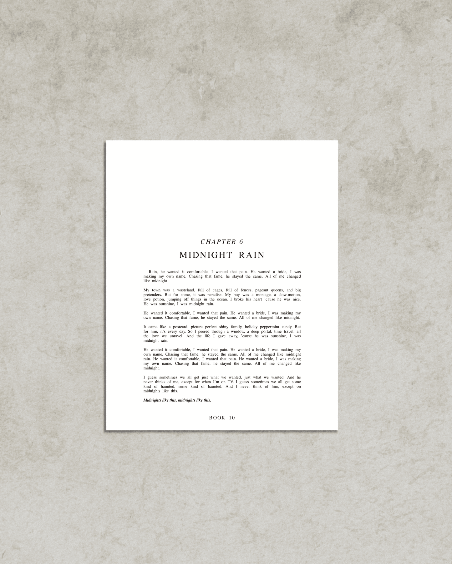 The Midnights Chapter Art Prints