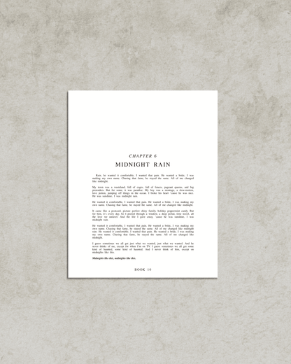 The Midnights Chapter Art Prints