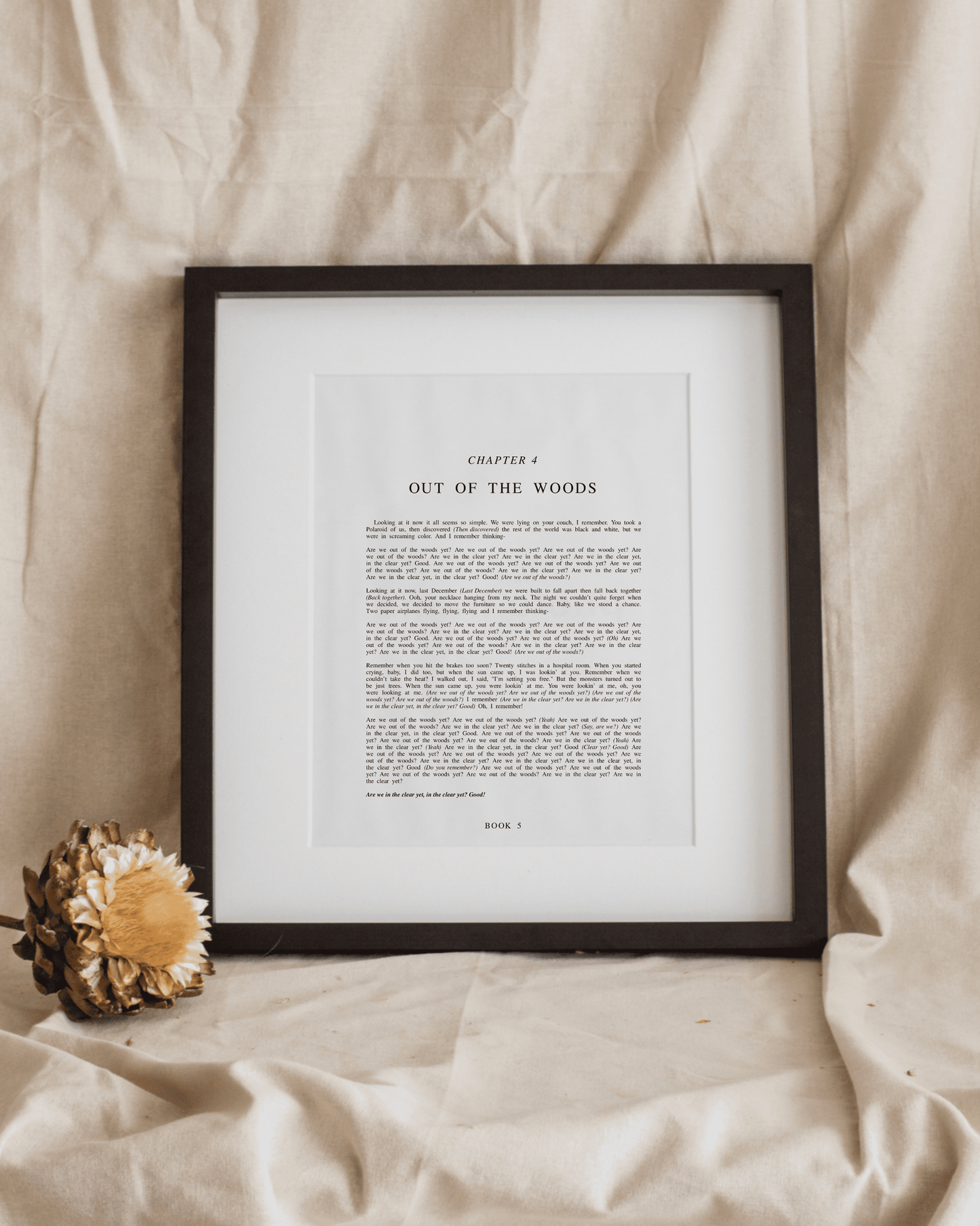 The 1989 Chapter Art Prints