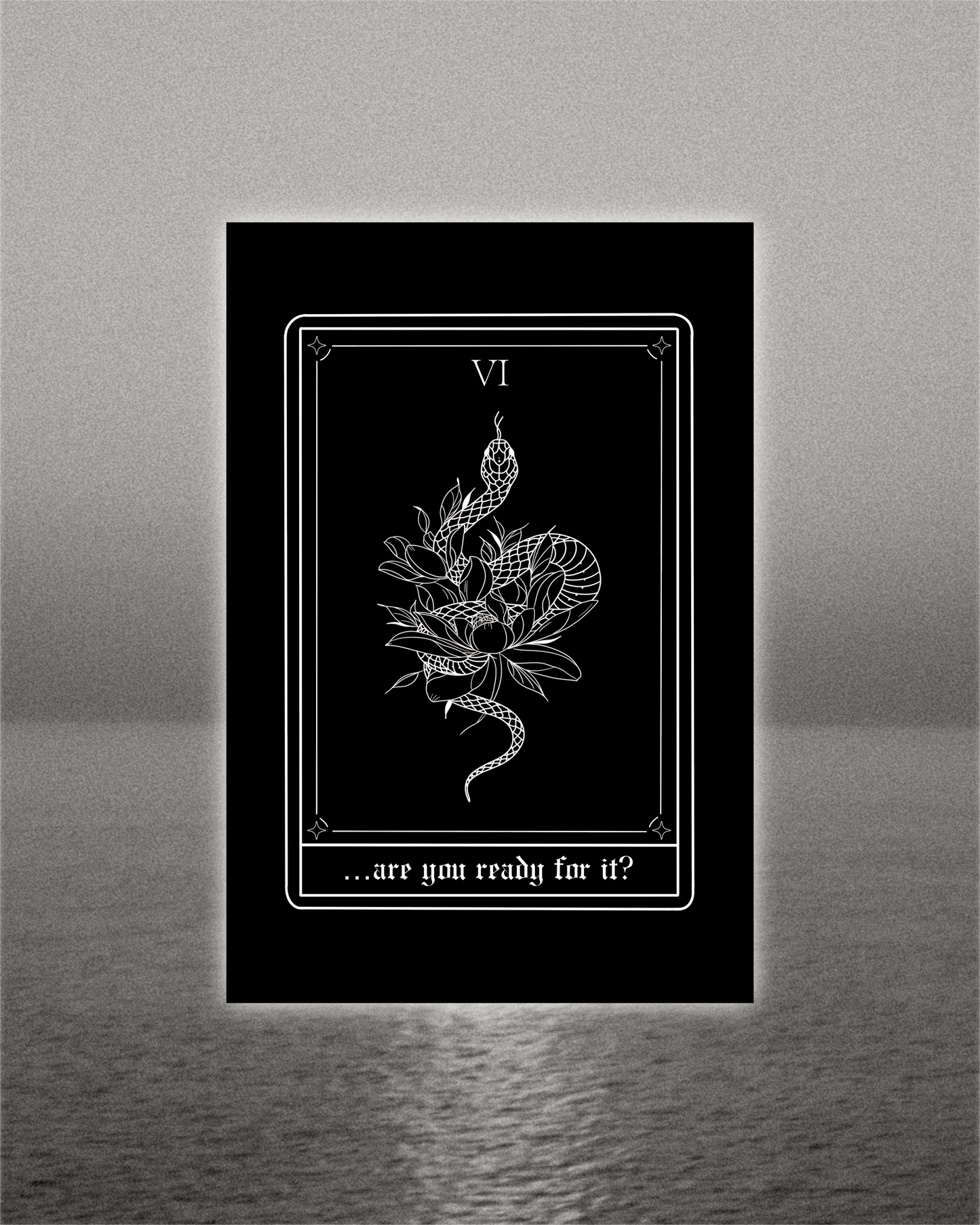 ...Ready For It Tarot Postcard