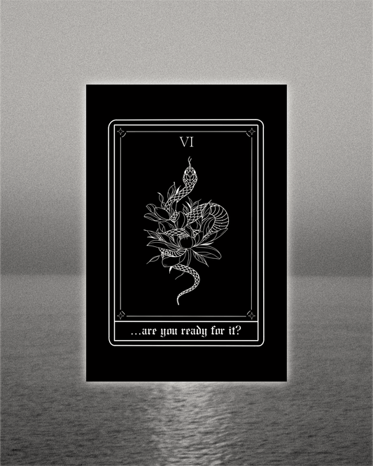 ...Ready For It Tarot Postcard