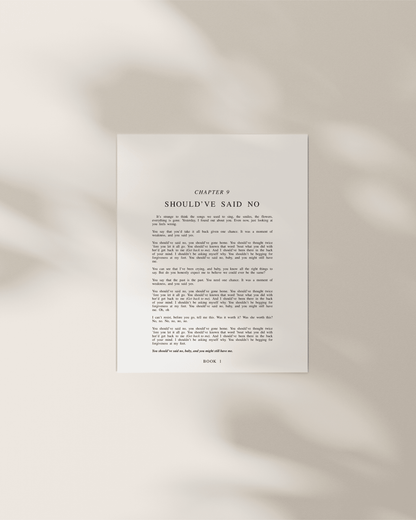 The Debut Chapter Art Prints