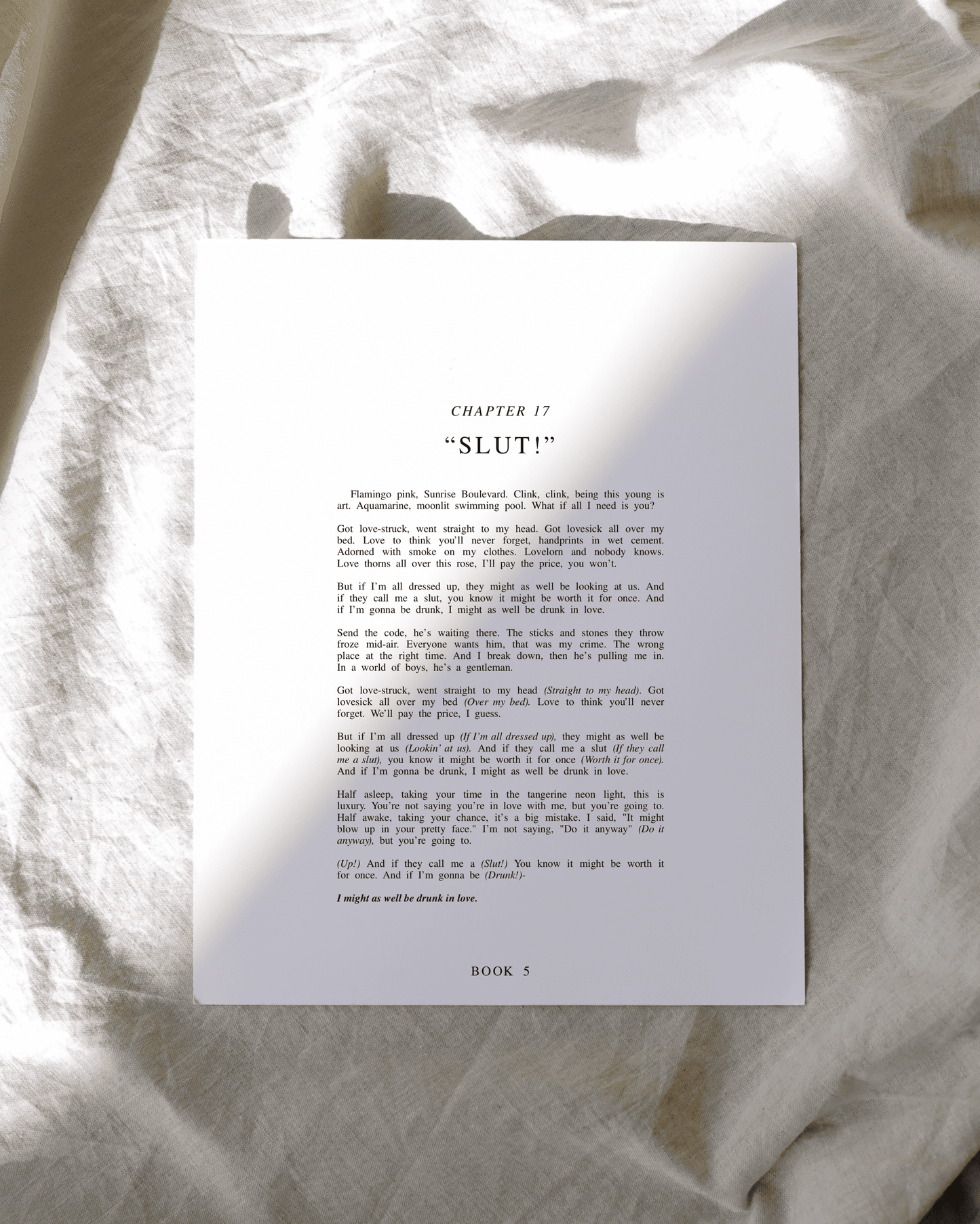 The 1989 Chapter Art Prints